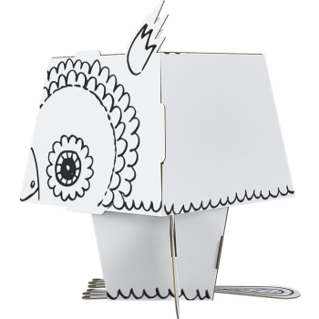 "Sowa" kolorowanka-składanka 3D dla dzieci